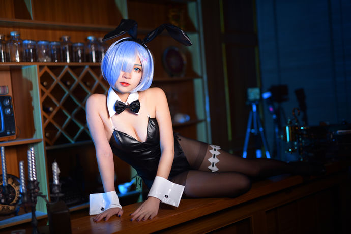 二佐Nisa-蕾姆兔女郎 [12P-434MB]