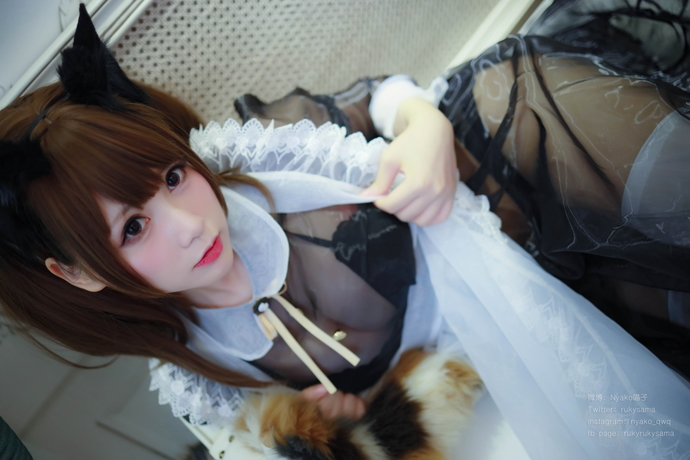 Nyako喵子-透明女仆[50P-129MB]