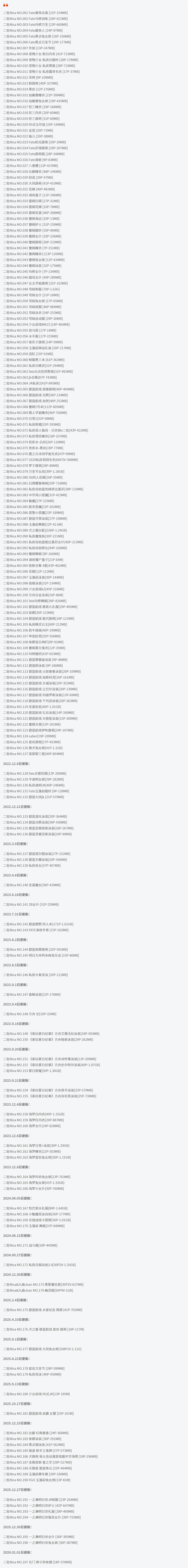 二佐Nisa全套cos图片合集元气满满的清纯少女