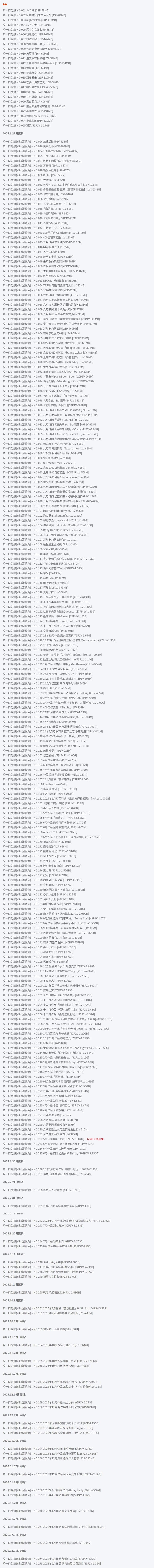 咬一口兔娘全套作品图合集 创口贴战士再增一员